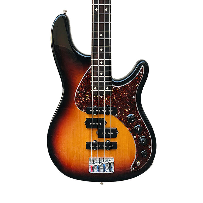 FENDER Stu Hamm Signature Urge II 3Tone Sunburst Electric Bass (Made