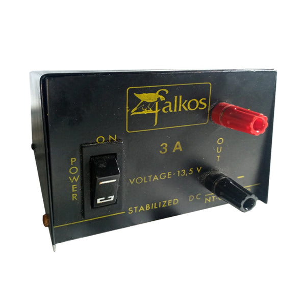 FALKOS 3A Alimentatore Trasformatore stabilizzato per Radio e Hobby 13,5V 3A NT-0050-10 Usato