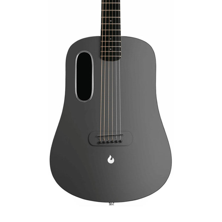 LAVA MUSIC Blue Lava Midnight Black with Airflow Bag Chitarra Acustica Elettrificata Smart con Touch Screen 3.5" + Borsa Imbottita Usato