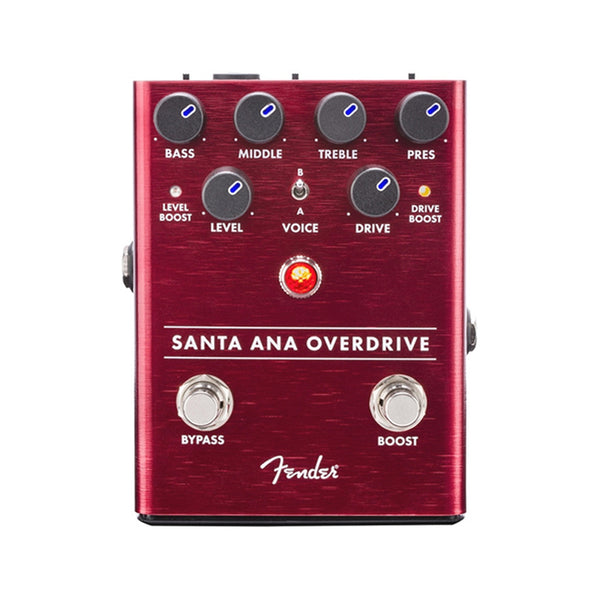 FENDER Santa Ana Overdrive Guitar Effect Pedal with Boost [Usato]