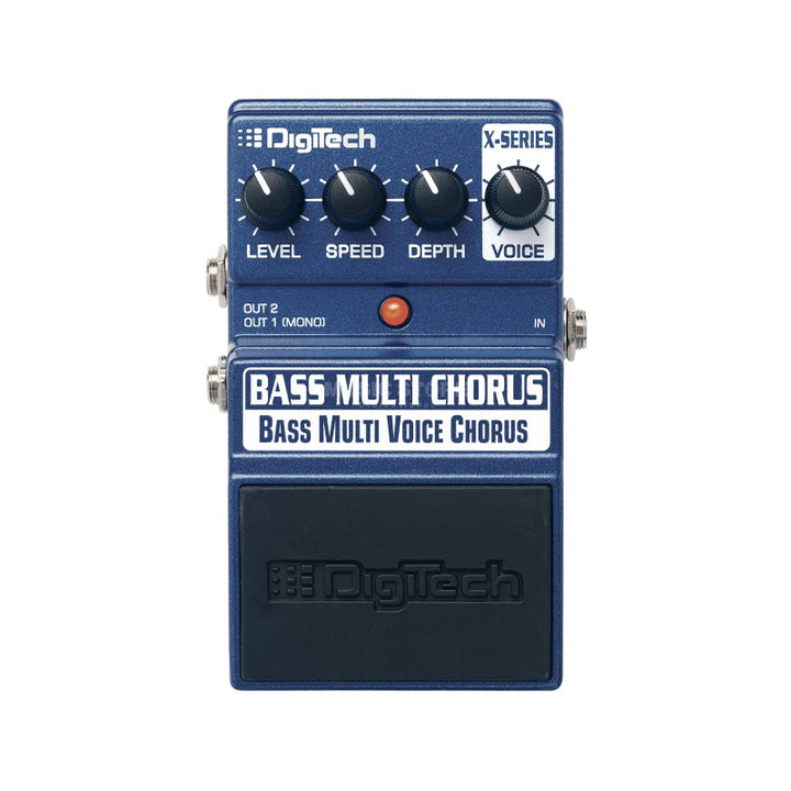 DIGITECH X-Series Bass Multi Chorus 1-16 Voices Adjustable Chorus Effect Pedal for Bass Usato