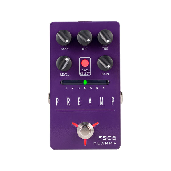 FLAMMA FS06 Preamp Digital Guitar Effect Pedal Usato