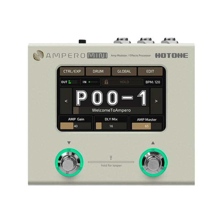 HOTONE Ampero Mini Vanilla Modellatore di Amplificatori e Processore Effetti Usato