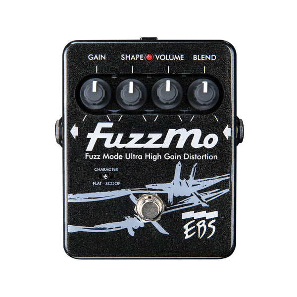 EBS FuzzMo Fuzz Mode Ultra High Gain Distortion Effetto a Pedale per Chitarra e Basso Usato