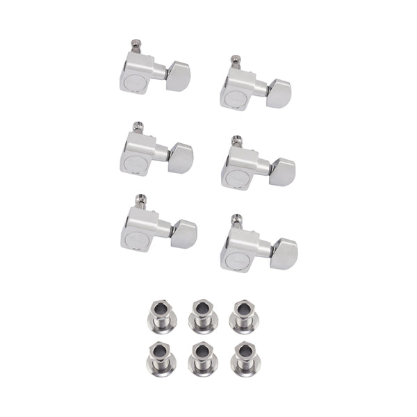 FENDER American Standard Strat/Tele Tuning Machines Chrome Meccaniche Accordatrici per Chitarra Elettrica Usato