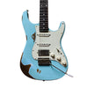 AGOSTIN CUSTOM GUITARS Classic S HSS RW Relic Faded Sonic Blue 2022 Electric Guitar Made in Italy w/ Gig Bag Usato