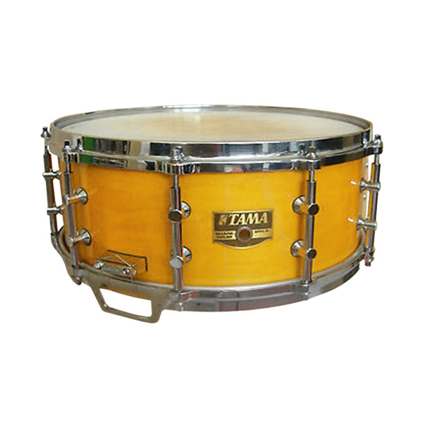 TAMA Snare Drum Maple Natural Lacquer 1980s Rullante Batteria 14x5" Made in Japan Vintage