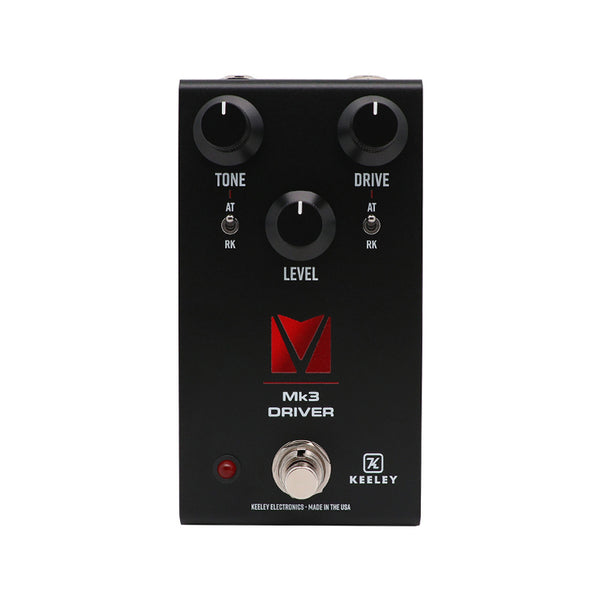 KEELEY Mk3 Driver Andy Timmons Signature Full Range Overdrive / Distortion / Fuzz / Booster Guitar Effect Pedal Made in USA Usato