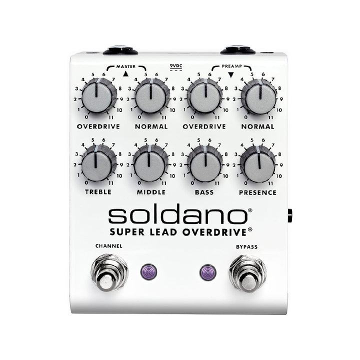 Soldano SLO Plus Super Lead Overdrive 2-Channel Guitar Effect Pedal Usato