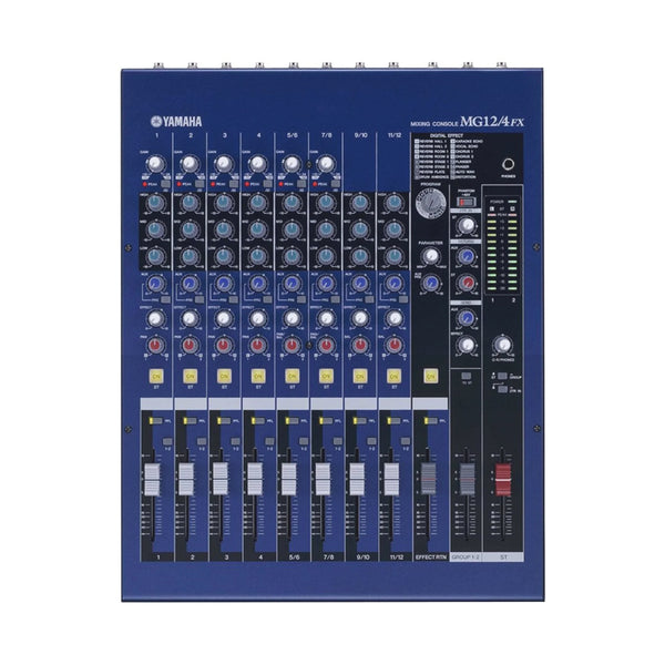 YAMAHA MG12/4 FX Analog Mixing Console Mixer Passivo a 8 Canali con Effetti Digitali Guasto Usato