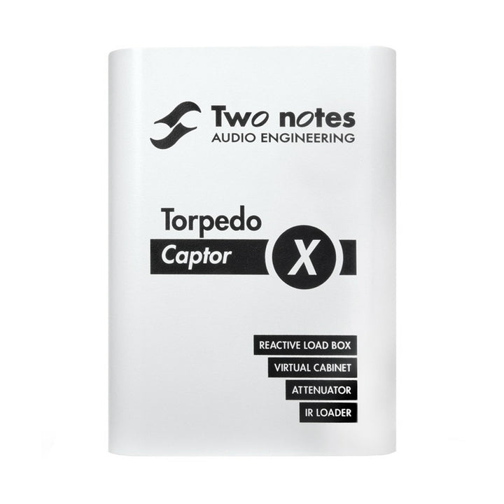 TWO NOTES Torpedo Captor X 8 Attenuatore di Potenza Reattivo, Load Box, DI-Box e Simulatore di Cabinet 8 Ohm 100W