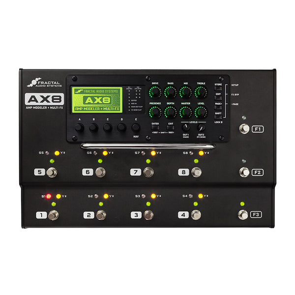 FRACTAL AX8 Amp Modeler / Multi-FX Processor Pedaliera Multieffetto All-in-One USB MIDI Usato