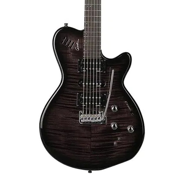 GODIN XTSA SA Trans Black Flame Chitarra Elettrica MIDI Usato