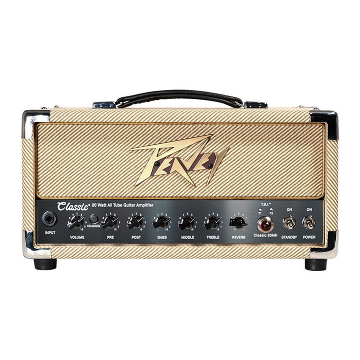 PEAVEY Classic 20 MH Mini Amp Head Tweed Testata Valvolare Mini per Chitarra 20W Outlet