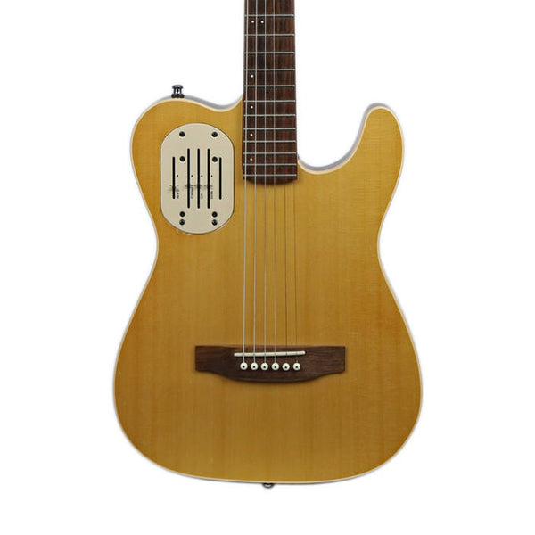 GODIN Acousticaster Natural Electro-Acoustic Guitar w/ MOD Switch Usato