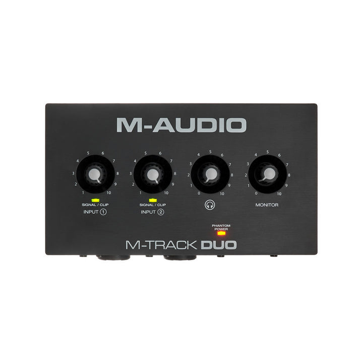 M-AUDIO M-Track Duo Interfaccia Audio USB 2 Canali con 2 Input Mic / Line / Instrument Usato