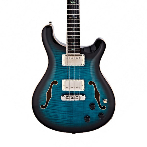 PAUL REED SMITH PRS SE Hollowbody II Piezo Peacok Blue SmokeBurst Chitarra Semiacustica Usato