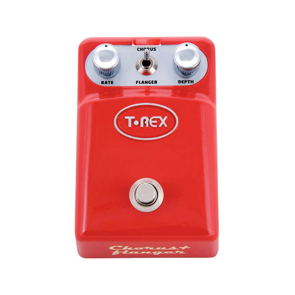 T-REX ToneBug Chorus + Flanger Guitar Effect Pedal Usato