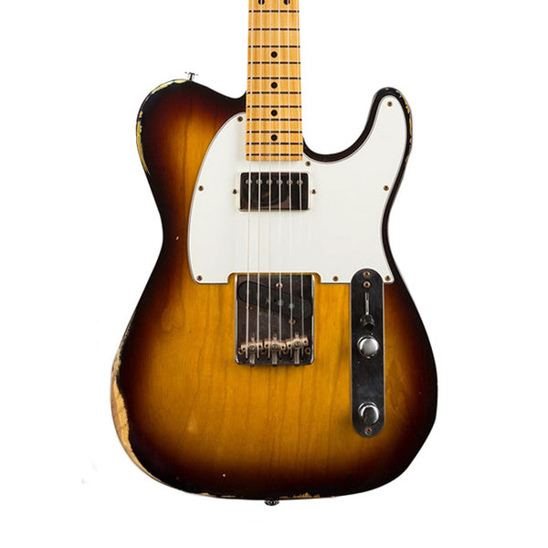 BUTTARINI GUITARS Custom Telecaster MN Sunburst Relic 2021 Electric Guitar Usato