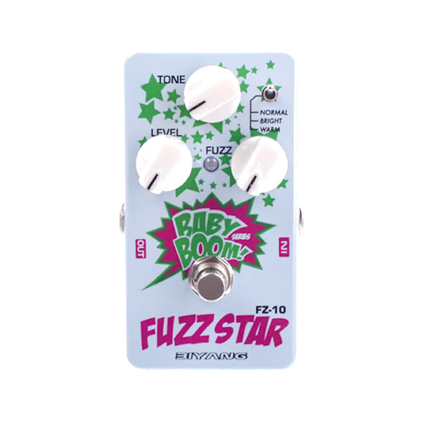 BIYANG FZ-10 Baby Boom Series Fuzz Star Effetto Fuzz a Pedale per Chitarra Usato