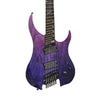 LEGATOR G6FP Ghost Performance Iris Fade 6-String Multi-Scale Electric Guitar + Fishman Fluence Modern Pickups + Deluxe Gig Bag [Usato]