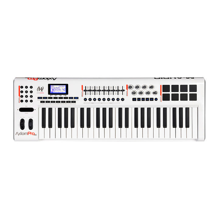 M-AUDIO Axiom Pro 49 White Master Keyboard Controller MIDI/USB 49 Tasti Semi-Pesati con Velocity e Aftertouch Usato