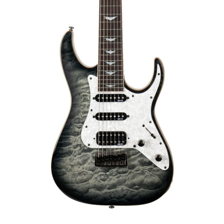 SCHECTER Banshee Extreme 7 Charcoal Burst Chitarra Elettrica a 7 Corde Usato
