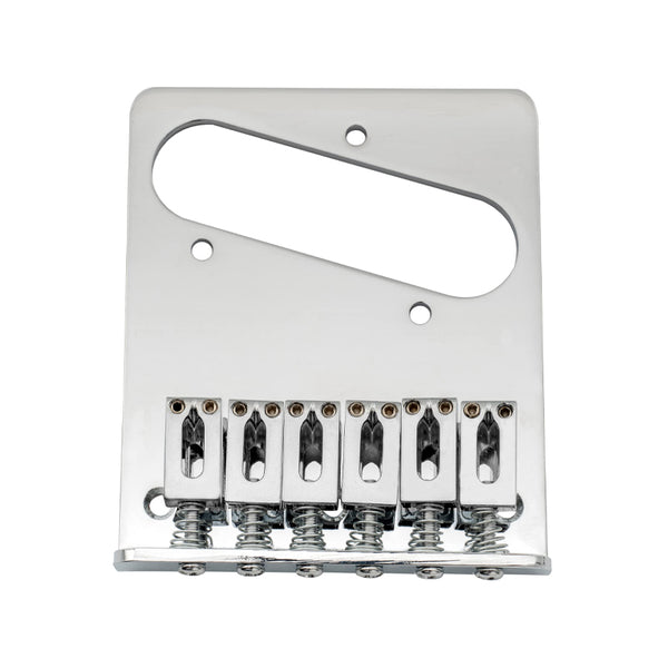FENDER 6-Saddle Tele Bridge Chrome Ponte Fisso a 6 Sellette per Chitarra Elettrica 75th Anniversary Telecaster MN Diamond Anniversary Usato
