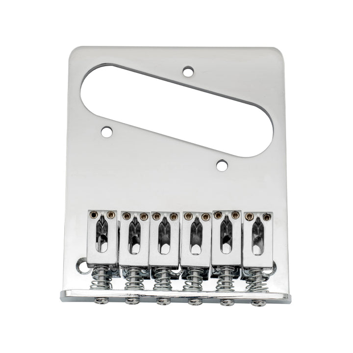 FENDER 6-Saddle Tele Bridge Chrome Ponte Fisso a 6 Sellette per Chitarra Elettrica 75th Anniversary Telecaster MN Diamond Anniversary Usato