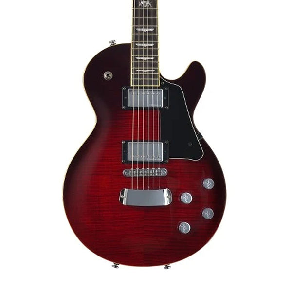 HAGSTROM Super Swede Crimson Flame Electric Guitar [Usato]