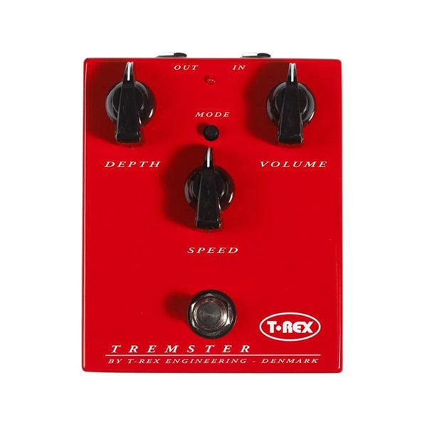 T-REX Tremster Effetto Tremolo / Vibrato a Pedale per Chitarra Usato