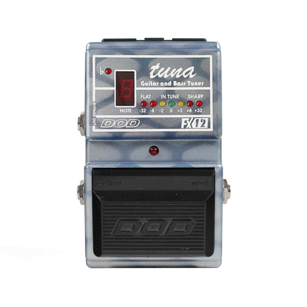 DOD Tuna FX12 Guitar and Bass Tuner 1990s Effect Pedal Made in USA Vintage