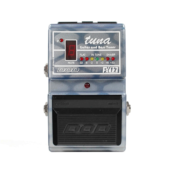 DOD Tuna FX12 Guitar and Bass Tuner 1990s Effect Pedal Made in USA Vintage