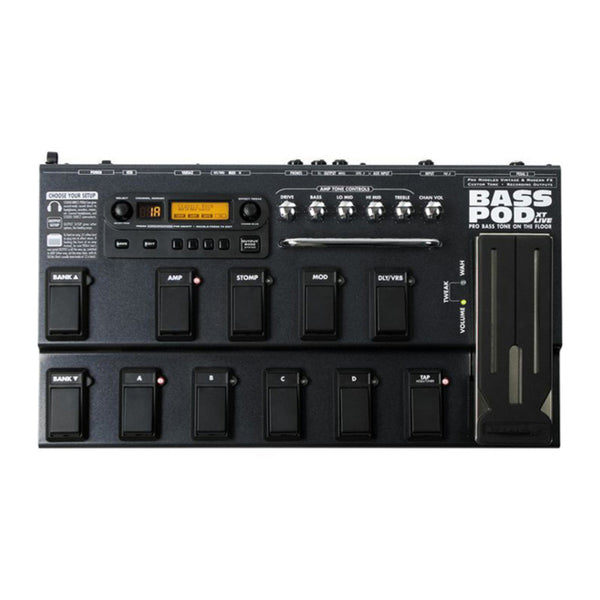 LINE 6 Bass POD XT Live Multieffetto Digitale Programmabile per Basso c/ Borsa Usato