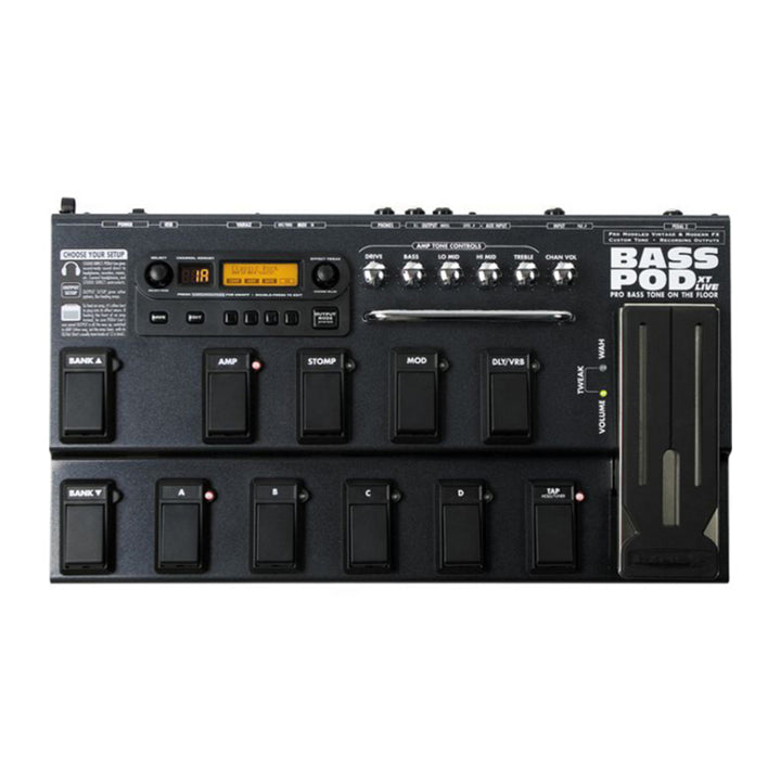LINE 6 Bass POD XT Live Multieffetto Digitale Programmabile per Basso c/ Borsa Usato
