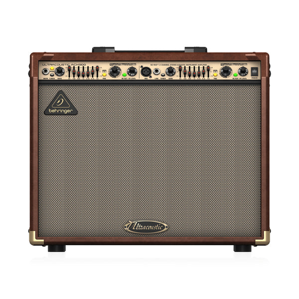 BEHRINGER ACX900 Ultracoustic Amplificatore Stereo per Chitarra Acustica 2x8" 90W Usato