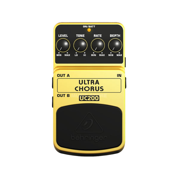 BEHRINGER UC200 Ultra Chorus Stereo Guitar Effect Pedal Usato