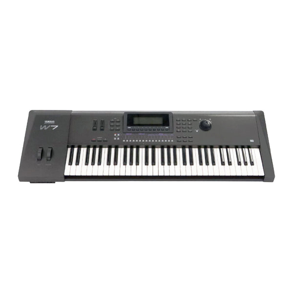 YAMAHA W7 Music Synthesizer Digital Keyboard 1990s Workstation / Sintetizzatore Polifonico 61 Tasti con Velocity e Aftertouch (Guasto) [Vintage]
