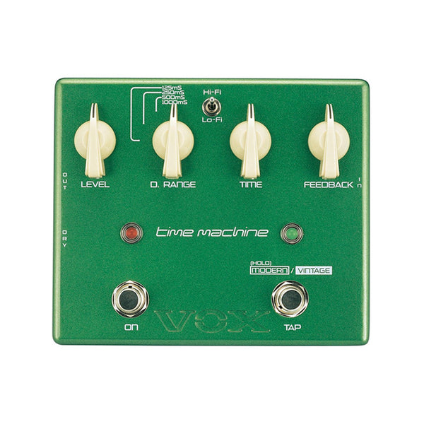 VOX JS-DL Time Machine Delay Joe Satriani Signature Effect Pedal Usato