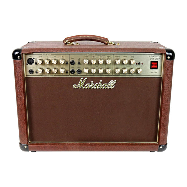 MARSHALL AS80R Acoustic Soloist Acoustic Guitar Combo Amp 3-Channel 2x10" 80W Usato