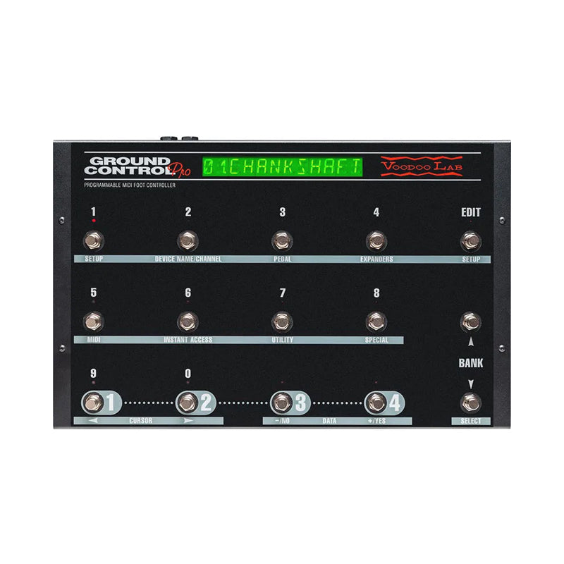 VOODOO LAB Ground Control Pro MIDI Foot Controller Pedaliera MIDI Prog ...