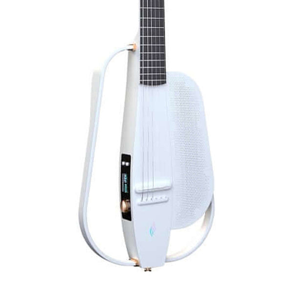 ENYA MUSIC NEXG 2N Acoustic Smart-Guitar White Chitarra Acustica in Fibra di Carbonio con Effetti B-Stock