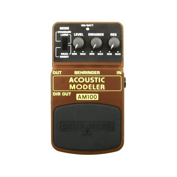BEHRINGER AM100 Acoustic Modeler 1st Gen Simulatore Acustico per Chitarra Elettrica Usato