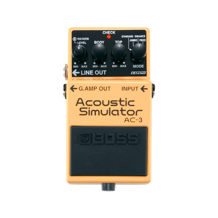 BOSS AC-2 Acoustic Simulator Guitar Effect Pedal Usato