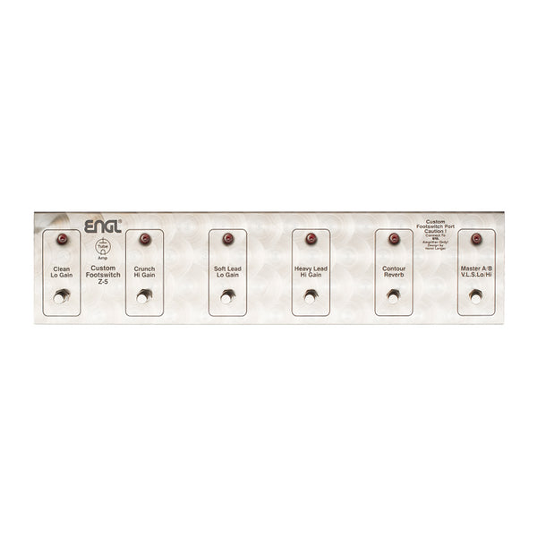 ENGL Z5 Custom Port Footswitch Pedaliera a 6 Switch per Amplificatore Usato