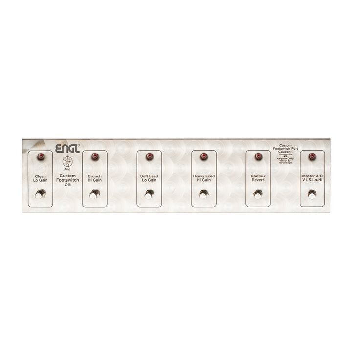ENGL Z5 Custom Port Footswitch Pedaliera a 6 Switch per Amplificatore Usato