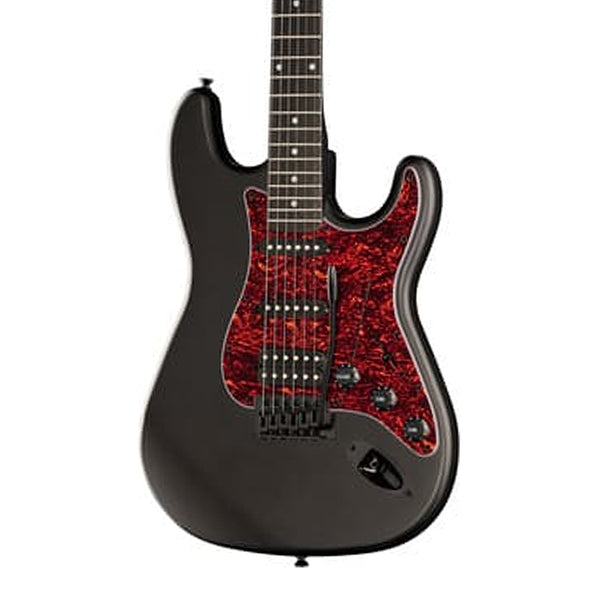 HARLEY BENTON ST-20HSS SBK Standard Series Satin Black Electric Guitar Usato