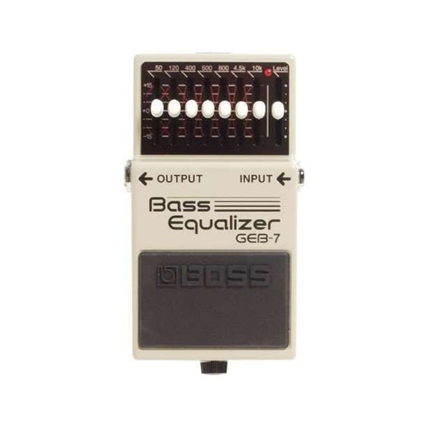 BOSS GEB-7 Bass Equalizer Effetto Equalizzatore a Pedale per Basso Usato