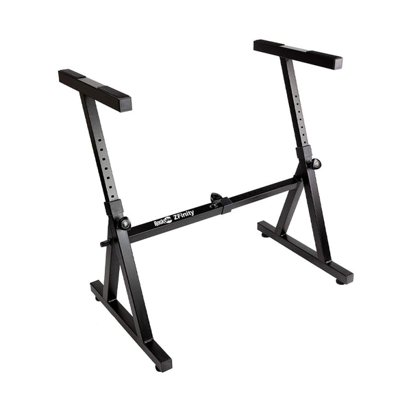 ROCKJAM Z Style Adjustable and Portable Heavy Duty Keyboard Stand Supporto Regolabile per Tastiere da 49-88 Tasti [Usato]