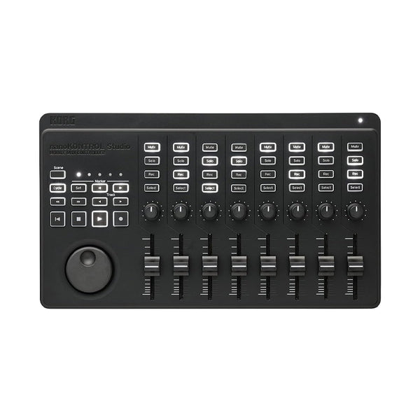 KORG nanoKONTROL Studio Controller MIDI Bluetooth con 8 Manopole, 8 Slider e 32 Tasti B-Stock